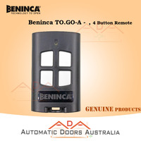 Beninca Gate Remote TO.GO4VA 4 buttons