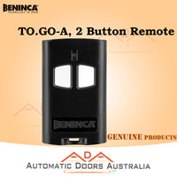 BENINCA_2-channel 433.92 MHz transmitter with Advanced Rolling Code