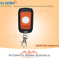 Elsema FOB43301WP WaterProof PentaFOB Orange One Button Remote