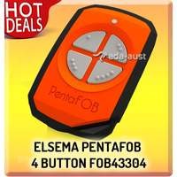 Elsema FOB43304 Garage Door Remote Mini Transmitter PentaFOB ORANGE N1142 x1 